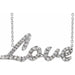 Ladies Natural Diamond Necklace (I1, H-I) — 14K White Gold