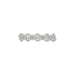 LADIES RING 0.15CT ROUND DIAMOND 14K WHITE GOLD