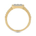 LADIES RING 1.00CT ROUND DIAMOND 10K YELLOW GOLD