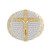 MEN'S RING 0.50CT ROUND DIAMOND 10K YELLOW GOLD