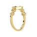 LADIES RING 0.05CT ROUND DIAMOND 10K YELLOW GOLD