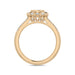 LADIES RING 0.50CT ROUND DIAMOND 10K YELLOW GOLD