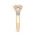 LADIES RING 0.50CT ROUND DIAMOND 10K YELLOW GOLD