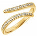 Ladies Natural Diamond Ring (I1, G-H) — 14K Yellow Gold