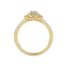 LADIES RING 0.20CT ROUND DIAMOND 10K YELLOW GOLD