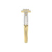 LADIES RING 0.20CT ROUND DIAMOND 10K YELLOW GOLD