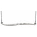 Ladies Natural Diamond Bar Necklace (SI2-SI3, G-H) — Platinum