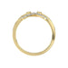 LADIES RING 0.15CT ROUND DIAMOND 10K YELLOW GOLD