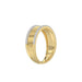 LADIES RING 0.20CT ROUND DIAMOND 10K YELLOW GOLD