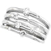 Ladies Natural Diamond Ring (I1, G-H) — 14K White Gold