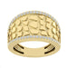 Men�S 10K Yellow Gold Diamond Nugget Ring 0.50Ct Round Diamond,Stylish Men�S Wedding & Fashion Ring