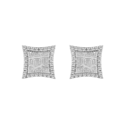 0.25 Ct Round Diamond Earrings For Women In Sterling Silver Stylish Ladies Jewelry Gift