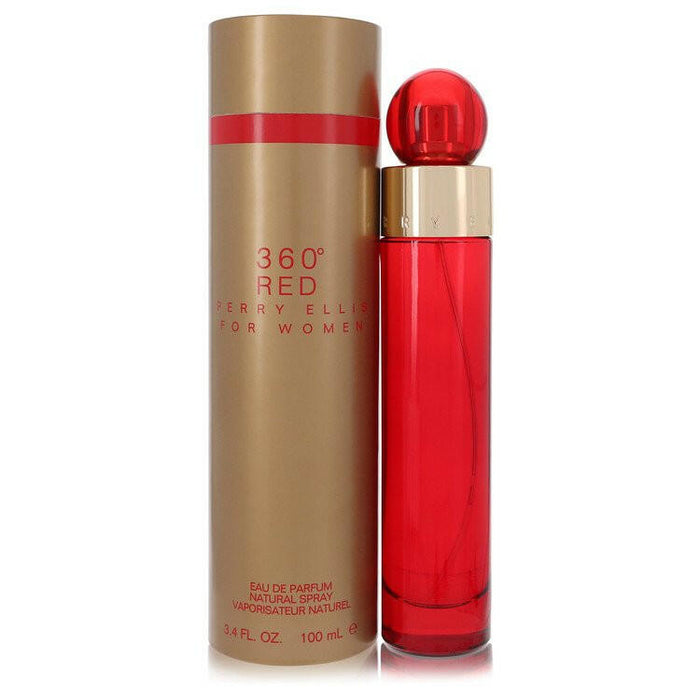Perry Ellis 360 Red Eau De Parfum Spray By Perry Ellis - 3.4 oz