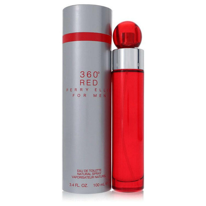 Perry Ellis 360 Red Eau De Toilette Spray By Perry Ellis - 3.4 oz