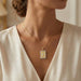 10K Yellow Gold letter 'I' Fashion Pendant With Chain - 0.20 CT Round Diamond Ladies Jewelry Gift