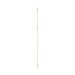 LADIES NECKLACE 0.10CT ROUND DIAMOND 10K YELLOW GOLD