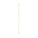 LADIES NECKLACE 0.10CT ROUND DIAMOND 10K YELLOW GOLD