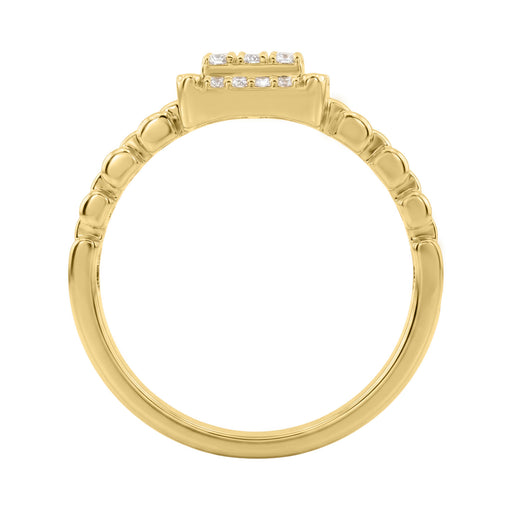 0.50Ct Round Diamond Men’S Ring In 10K Yellow Gold Luxury Men’S Jewelry