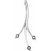Ladies Natural Diamond Freeform Pendant (I1, G-H) — 14K White Gold