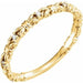 Ladies Natural Diamond Stackable Ring (I1, G-H) — 14K Yellow Gold