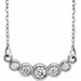 Ladies Natural Diamond Necklace (I1, G-H) — Platinum