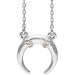 Ladies Natural Diamond Necklace (SI2-SI3, G-H) — Platinum