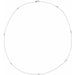 Lab-Grown Diamond Bezel-Set Station Necklace