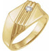 Ladies Natural Diamond Ring (I1, G-H) — 14K Yellow Gold