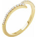 Ladies Natural Diamond Ring (I1, H+) — 14K Yellow Gold