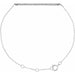 Ladies Natural Diamond Bracelet (I1, H+) — 14K White Gold