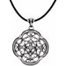 Ladies Natural Diamond Filigree Necklace (I2, G-H) — Sterling Silver