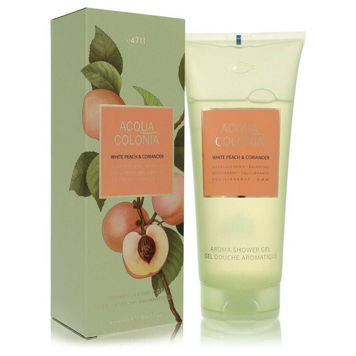 4711 Acqua Colonia White Peach & Coriander Shower Gel By 4711 - 6.8 oz