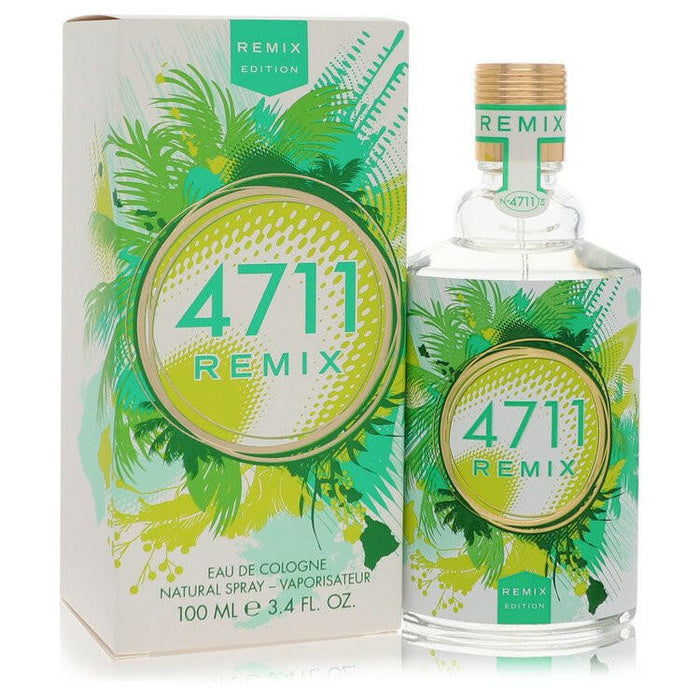4711 Remix Green Oasis Eau De Cologne Spray (Unisex) By 4711 - 3.4 oz