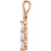 Lab-Grown Diamond Three-Stone Pendant - Style 85982
