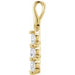 Lab-Grown Diamond Three-Stone Pendant - Style 85982