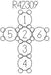 Lab-Grown Diamond Cross Pendant - Style R42309