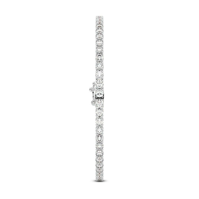 4 Prong Round Tennis Bracelet - Platinum, 15.00 CT (12600)