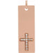 Ladies Natural Diamond Bar Cross Pendant (I1, G-H) — 14K Rose Gold