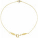 Ladies Natural Diamond Bracelet (I1, H+) — 14K Yellow Gold