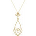 Ladies Natural Diamond Necklace (I1, G-H) — 14K Yellow Gold