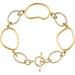 Ladies Natural Diamond Open Silhouette Bracelet (I1, G-H) — 14K Yellow Gold