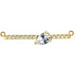 Ladies Natural Diamond Necklace Center (I1, Ghi) — 14K Yellow Gold