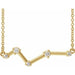Ladies Natural Diamond Constellation Necklace (I1, G-H) — 14K Yellow Gold