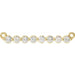 Ladies Natural Diamond Necklace Center (I1, G-H) — 14K Yellow Gold