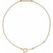Ladies Natural Diamond Bar 6 1/2-71/ Bracelet (I1, G-H) — 14K Yellow Gold