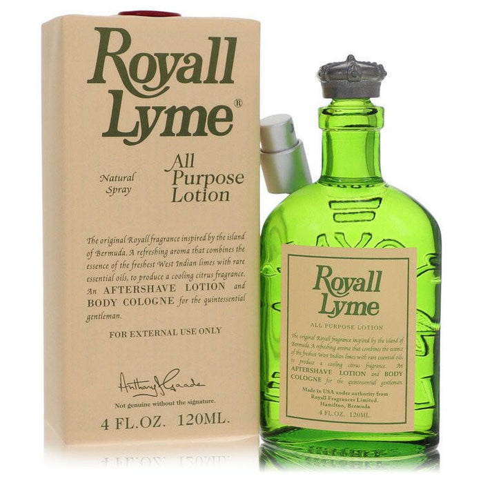 Royall Lyme All Purpose Lotion / Cologne By Royall Fragrances - 4 oz