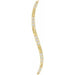 Ladies Natural Diamond Bar Pendant — 14K Yellow Gold