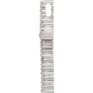Lab-Grown Diamond Cross Pendant - Style R42307