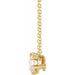 Lab-Grown Diamond Solitaire Necklace or Slide Pendant