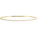 Ladies Natural Diamond Stackable Bangle Bracelet (I1, H+) — 14K Yellow Gold